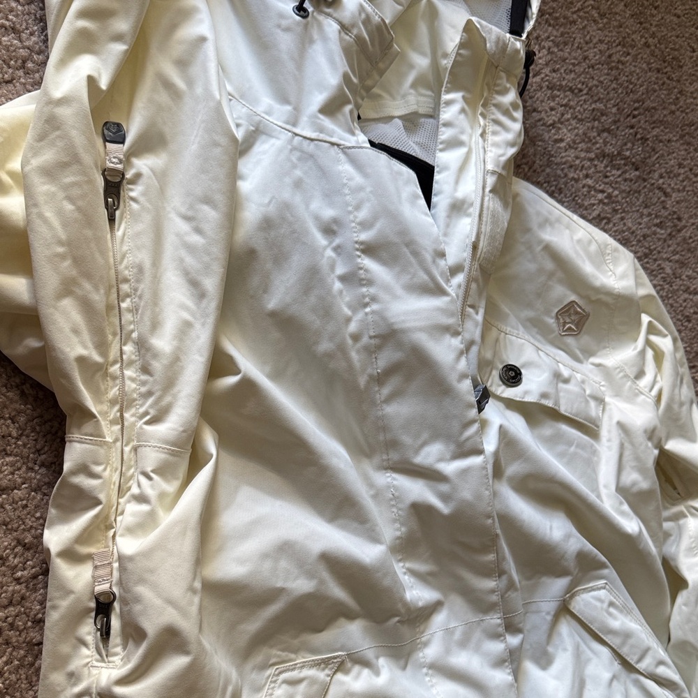 SESSIONS Ridge Series Recco White Ski & Snow Jacket - Picture 4 of 11